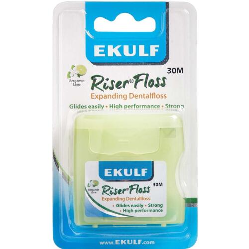 Køb Ekulf Riser Floss tandtråd 30 m online hos apotekeren.dk