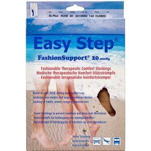 Køb Easy Step knæ lukket tå nude XL+ 1 par online hos apotekeren.dk