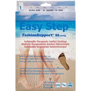 Køb Easy Step knæ åben tå nude XL+ 1 par online hos apotekeren.dk