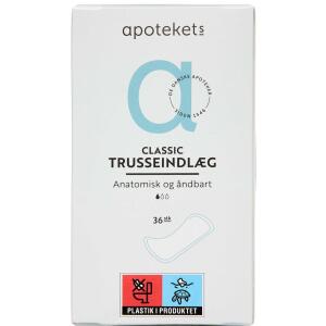 Køb Apotekets Trusseindlæg classic 36 stk. online hos apotekeren.dk