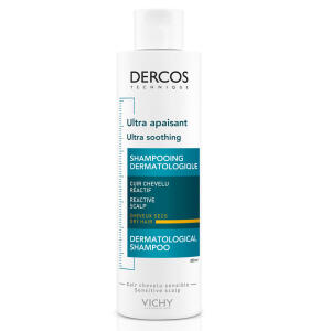 Køb Vichy Dercos Ultra Soothing Sulfate Free Shampoo til tørt hår 200 ml online hos apotekeren.dk