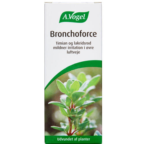 Køb A. Vogel Bronchoforce dråber 50 ml online hos apotekeren.dk