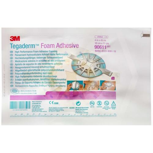 Køb Tegaderm Foam Adhesive 10x11 cm 1 stk. online hos apotekeren.dk
