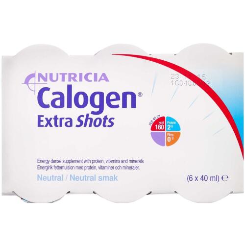 Køb Calogen Extra Shot Neutral 6 x 40 ml online hos apotekeren.dk