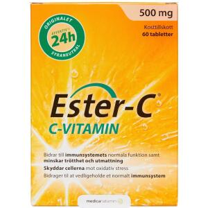 Køb Ester-C C-vitamin 60 stk. online hos apotekeren.dk