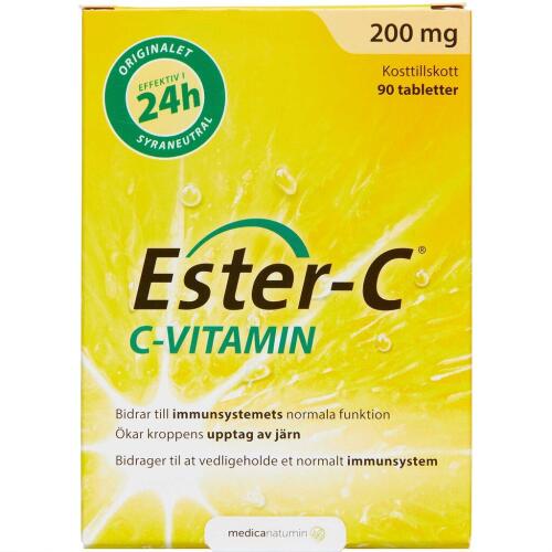 Køb Ester-C C-vitamin 90 stk. online hos apotekeren.dk