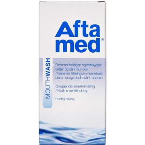 Køb Aftamed oral mouthwash 150 ml online hos apotekeren.dk