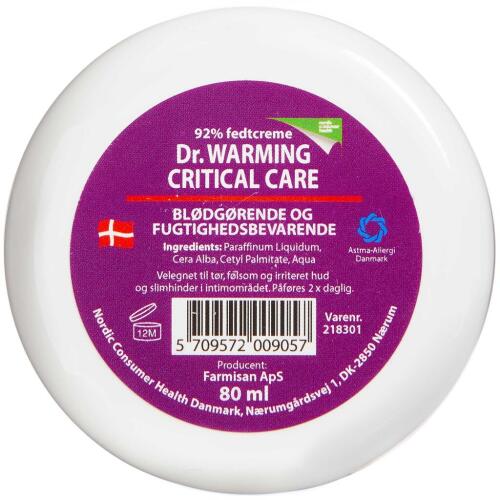 Køb Dr. Warming Critical Care 80 ml online hos apotekeren.dk