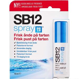 Køb SB12 Spray 15 ml online hos apotekeren.dk