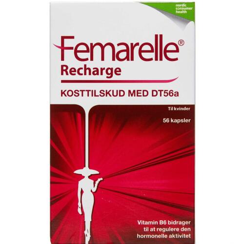 Køb Femarelle Recharge kapsler 56 stk. online hos apotekeren.dk