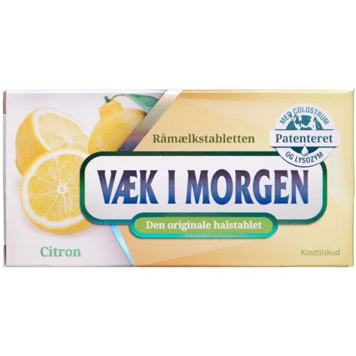 Køb Væk I Morgen Halstablet citron 20 stk. online hos apotekeren.dk
