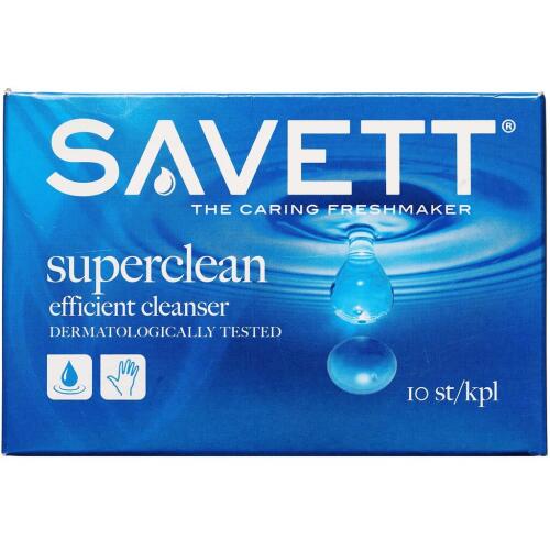 Køb Savett Super Clean 10 stk. online hos apotekeren.dk