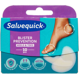 Køb Salvequick Foot Care Mix 10 stk. online hos apotekeren.dk