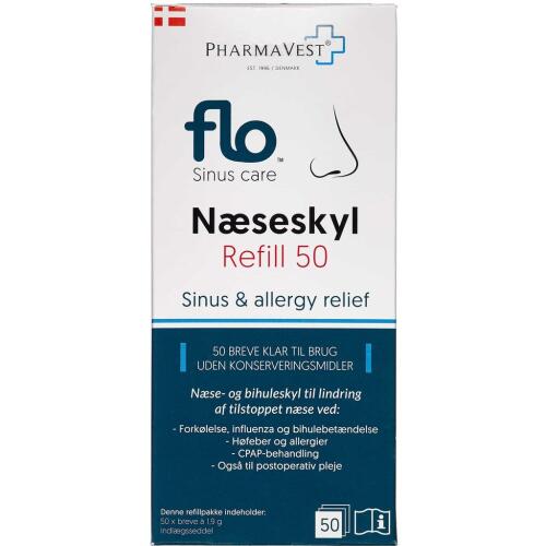 Køb FLO Næseskyl Refill 50 stk. online hos apotekeren.dk