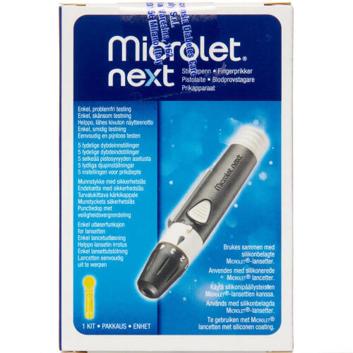 Køb Microlet Next Fingerprikker 1 stk. online hos apotekeren.dk