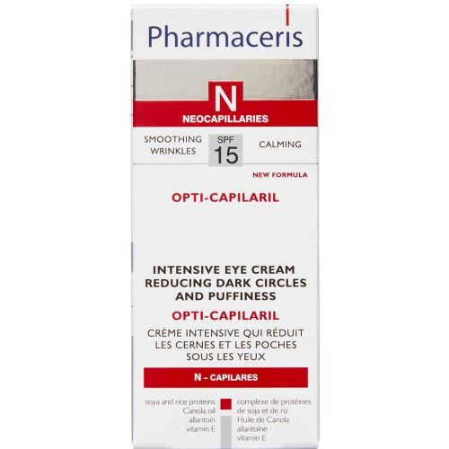 Køb Pharmaceris N Opti-Capilaril SPF15 øjencreme 15 ml online hos apotekeren.dk