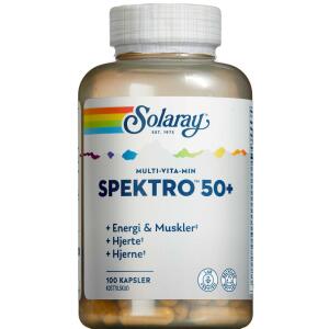 Køb Solaray Spektro2 multivitamin kapsler 100 stk. online hos apotekeren.dk