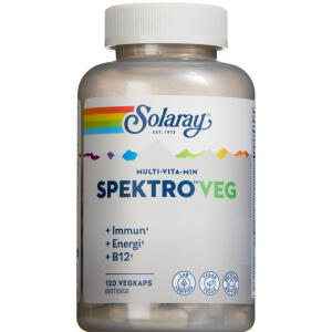 Køb Solaray SpektroVeg multivitamin kapsler 120 stk. online hos apotekeren.dk