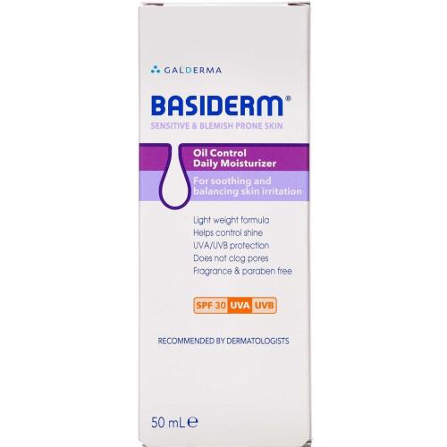Køb Basiderm Oily Moist 50 ml online hos apotekeren.dk