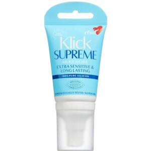 Køb RFSU Klick Supreme 100% silikonebaseret glidecreme 40 ml online hos apotekeren.dk