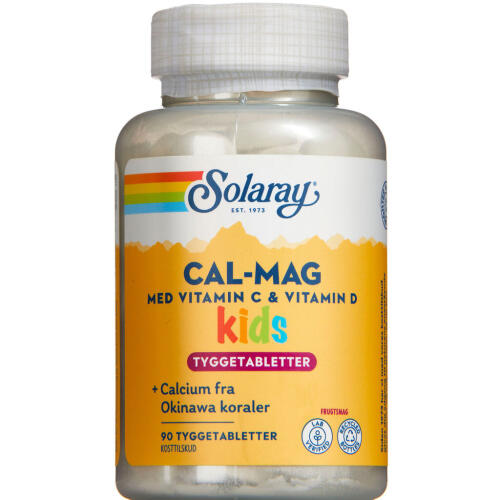 Køb Solaray Calcium Kids tyggetablet 90 stk. online hos apotekeren.dk