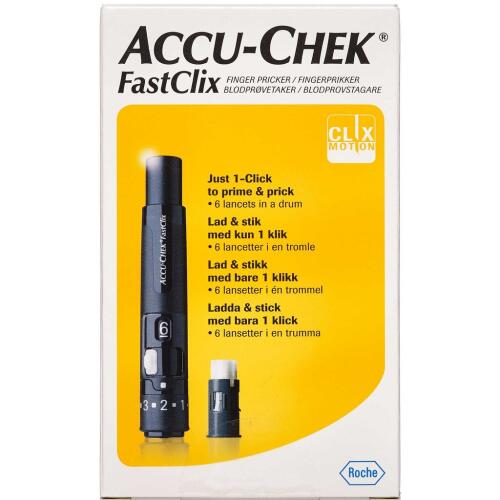 Køb Accu-Chek FastClix Fingerprikker 1 stk. online hos apotekeren.dk