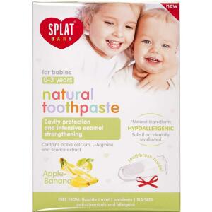 Køb SPLAT® BABY tandpasta æble/banan 40 ml. online hos apotekeren.dk