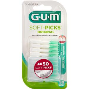 Køb GUM® SOFT-PICKS ORIGINAL 50 stk. online hos apotekeren.dk