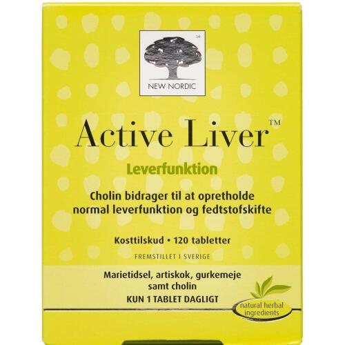 Køb Active Liver tabletter 120 stk. online hos apotekeren.dk