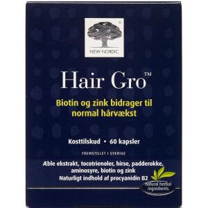 Køb Hair Gro kapsler 60 stk. online hos apotekeren.dk