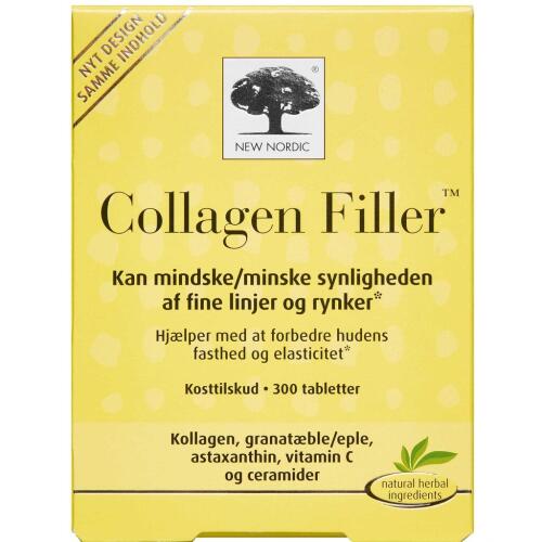 Køb Skin Care Collagen Filler tabletter 300 stk. online hos apotekeren.dk