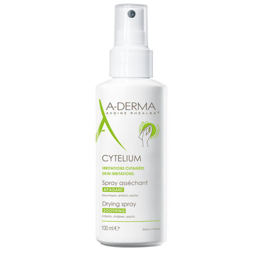 Køb A-Derma Cytelium Drying beroligende spray til kløende, let væskende hudirritationer 100 ml online hos apotekeren.dk