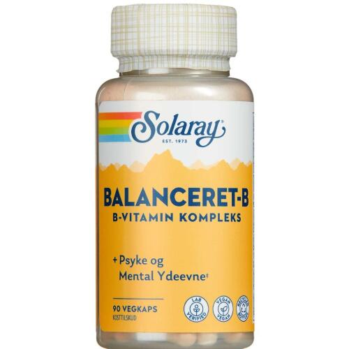 Køb Solaray Balanceret-B 90 stk. online hos apotekeren.dk