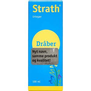 Køb Strath Urtegær dråber 100 ml online hos apotekeren.dk