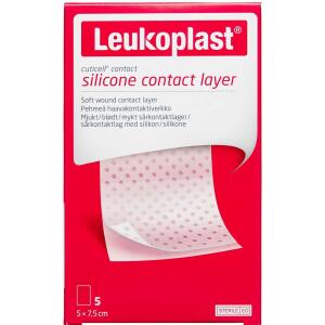Køb Leukoplast Cuticell Contact 5 x 7,5 cm Sårkontaktlag 5 stk. online hos apotekeren.dk