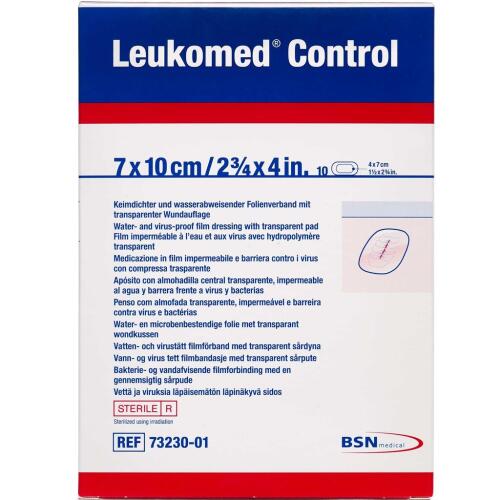 Køb Leukomed Control 7 x 10 cm forbinding 10 stk. online hos apotekeren.dk