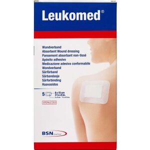 Køb Leukoplast Leukomed 8 cm x 15 cm 5 stk. online hos apotekeren.dk