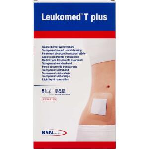 Køb Leukoplast Leukomed T plus 8 cm x 15 cm 5 stk. online hos apotekeren.dk