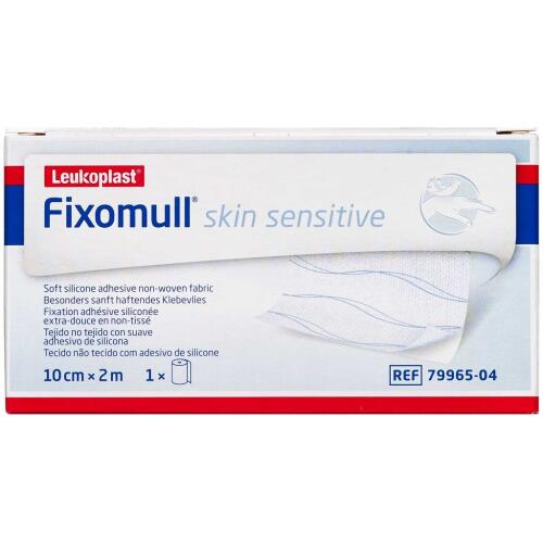 Køb Fixomull Skin Sensitive 10 cm x 2 m 1 stk. online hos apotekeren.dk