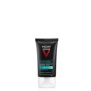 Køb Vichy Homme Hydra Cool+ fugtgivende gel til ansigt og øjne 50 ml online hos apotekeren.dk