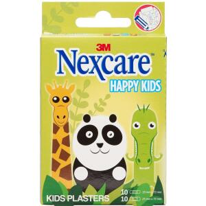 Køb Nexcare Happy Kids Animals ass. 20 stk. online hos apotekeren.dk