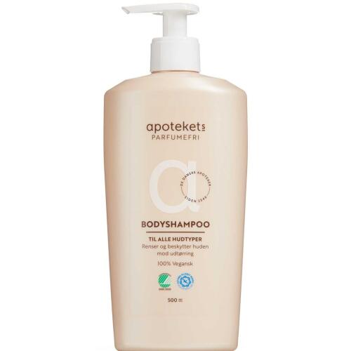 Køb Apotekets Parfumefri Bodyshampoo 500 ml online hos apotekeren.dk