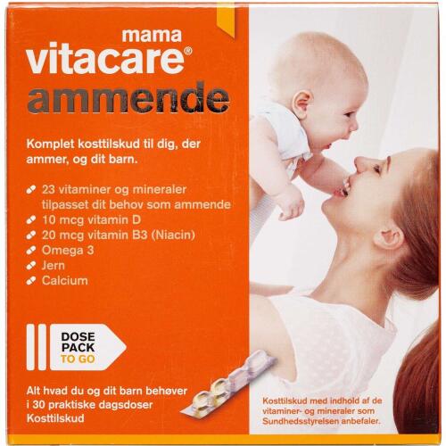 Køb Vitacare Ammende 30 dagsdoser online hos apotekeren.dk