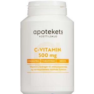 Køb Apotekets C-vitamin tabletter 200 stk online hos apotekeren.dk