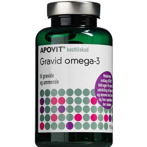 Køb Apovit Gravid Omega-3 kapsler 90 stk. online hos apotekeren.dk
