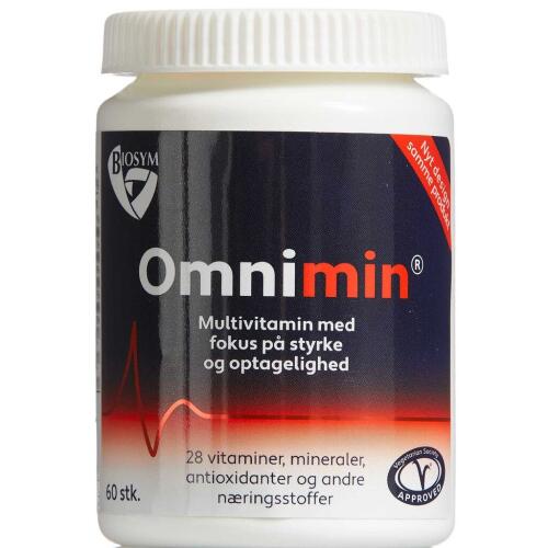 Køb Biosym Omnimin Multivitamin 60 stk. online hos apotekeren.dk