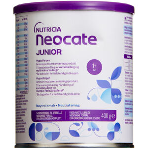 Køb Neocate® Junior neutral smag 400 g online hos apotekeren.dk