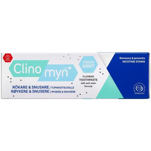 Clinomyn Tandpasta til rygere 75 | online nu!