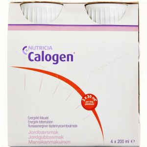 Køb Calogen m. Jordbærsmag 4x200 ml online hos apotekeren.dk