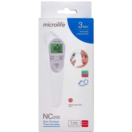 Køb Microlife Non Contact termometer NC-200 1 stk. online hos apotekeren.dk